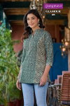 Glamour By Rangmaya Printed Cotton Ladies Top Wholesale Market In Surat
